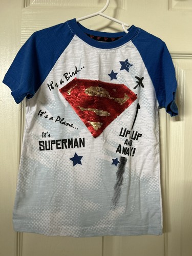 Lot of 4 Superhero Short Sleeve T-Shirts Batman Spider-Man, Superman XS 4/5 - Picture 2 of 12