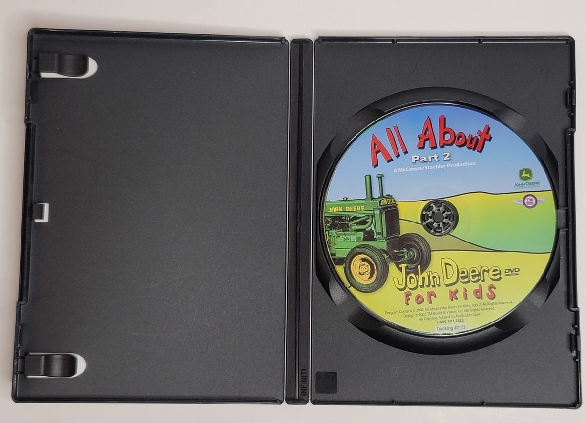 All About John Deere For Kids Part 2 (DVD, 2005) Live Action