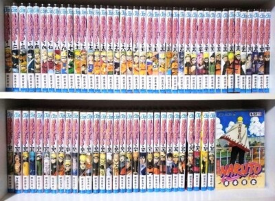 Naruto Japanese language Vol.1-72 set Manga Comics Full Complete Japan