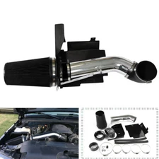 Cold Air Intake System+Heat Shield Kit For 99-06 GMC/Chevy V8 4.8L/5.3L/6.0L Bla
