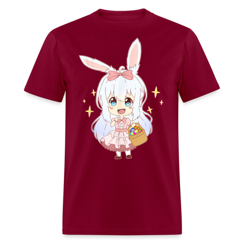 Cute Bunny Chibi Girl Japanese Anime Easter Egg Girl Shirt for Men Women T-Shirt - 第 36/91 張圖片