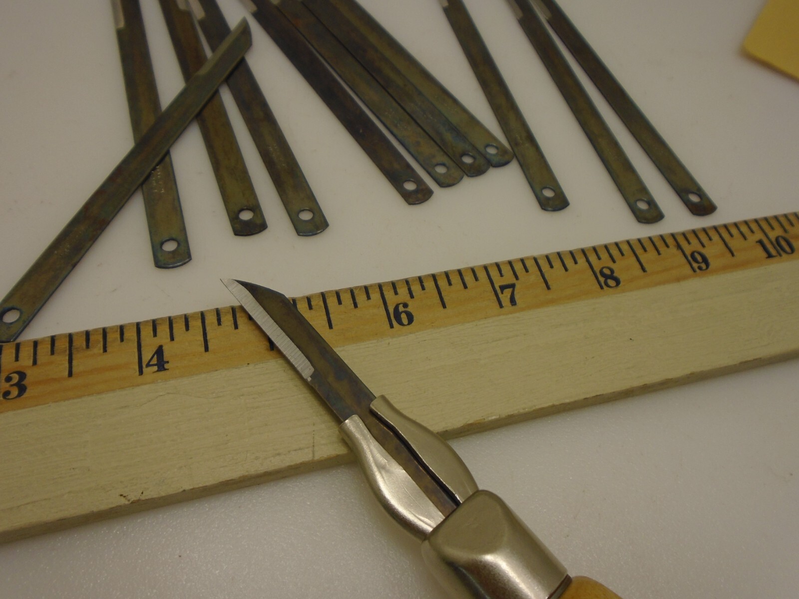 R Murphy Extension Blades (12) Sharp Tip 1EXBS 4 3/4" x 21/64" 20ga