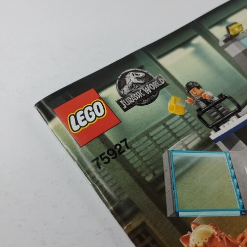 Lego Jurassic World 75927 Stygimoloch Breakout Manual Instructions Only Book - Picture 3 of 12