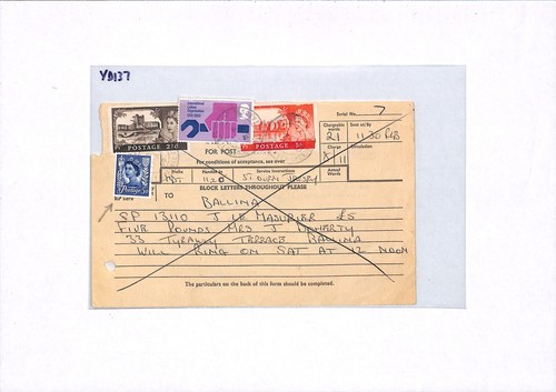 GB QEII CHANNEL ISLANDS Jersey 5d *REGIONAL* Telegrasph Form CASTLE COMMEM YD137 - Picture 5 of 10