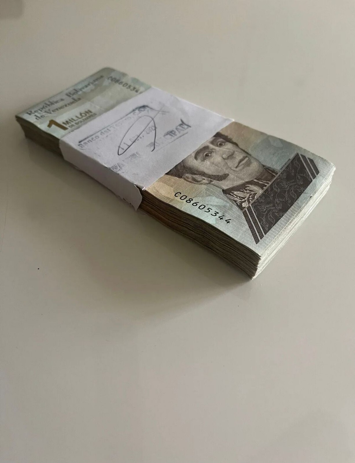 Venezuela 1 Million Bolivar X 1