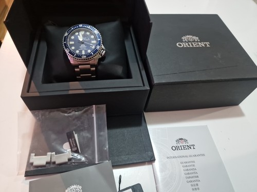 ORIENT Mechanical Sports Watch, Metal Strap - 43.4mm (RA-EL0002L)