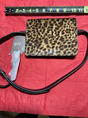J. JILL ,JCREW,TALBOTS BNWT BELT  BAG XL CALF HEIR  MADE IN ITALY