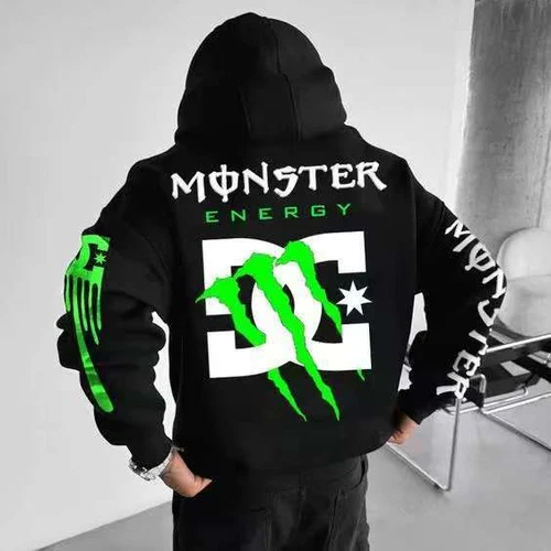 Suéter con capucha 3D Monster Energy Fashion para hombre diseño multicolor DE - Imagen 28 de 42