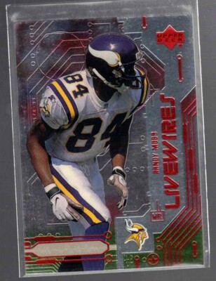 1999 Upper Deck Live Wires #L9 Randy Moss Vikings