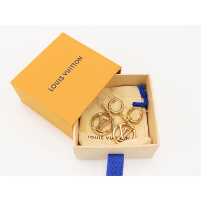 LOUIS VUITTON M00613 earring Bookle Dreille Baby Louise Metal | eBay