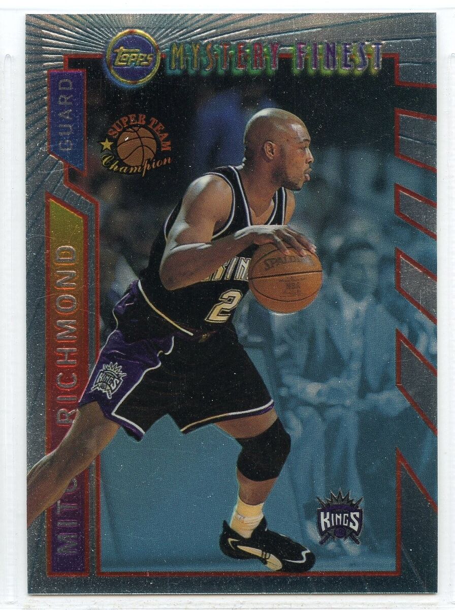 1996-97 Topps Mystery Finest - #M16 - Mitch Richmond 1996-97 Topps Mystery Finest - #M16 - Mitch Richmond