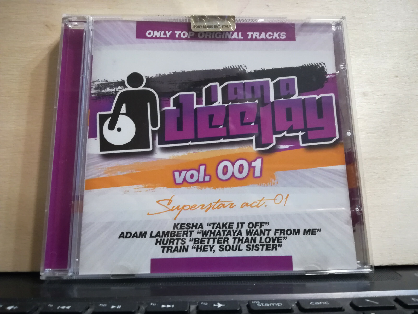 I AM A DEEJAY VOL.001 - CD SIGILLATO CON BOLLINO - KESHA A.LAMBERT TRAIN HURTS