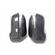 2pcs Carbon Fiber Side Wing Mirror Replacement Caps Cover For Honda Civic 06-11