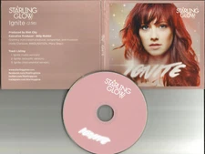 STARLING GLOW Ignite w/ RARE ACOUSTIC & INSTRUMENTAL TRX PROMO DJ CD single 2014