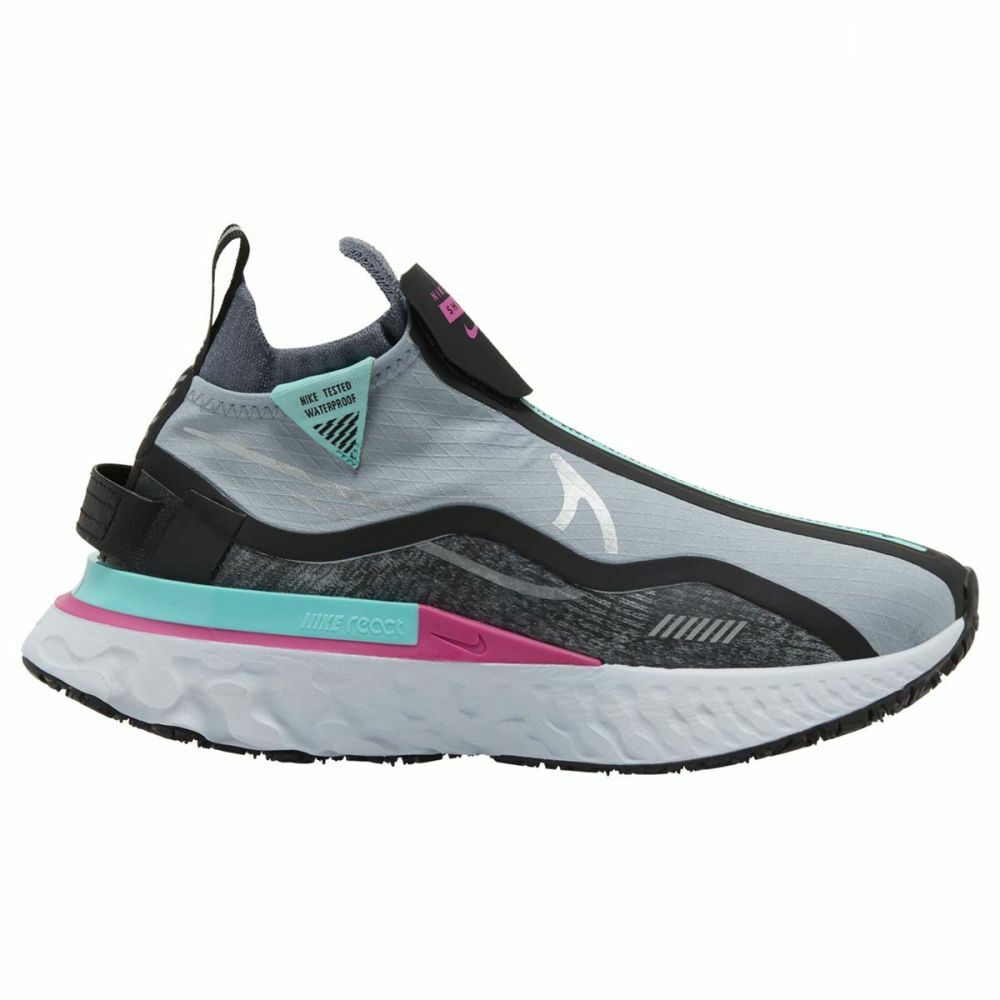 Nike React Infinity Run FK Shield Grey Blue Women's Size 8 CQ8230 400