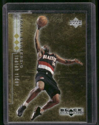 1998-99 Upper Deck Black Diamond #73 Isaiah Rider Triple Diamond #/1500
