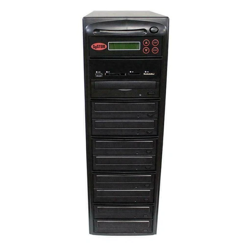 SySTOR 1-8 USB/SD/CF/MS/MMC Multi Media Backup Copier to CD DVD Duplicator