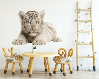 3D Süßer Tiger H264 Tier Wallpaper Wandbild Poster Wandaufkleber Abziehbild Hone