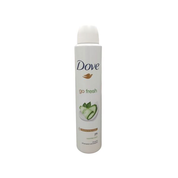 DOVE DEO SPRAY GO FRESH CETRIOLO 200ML- PEZZI 3.