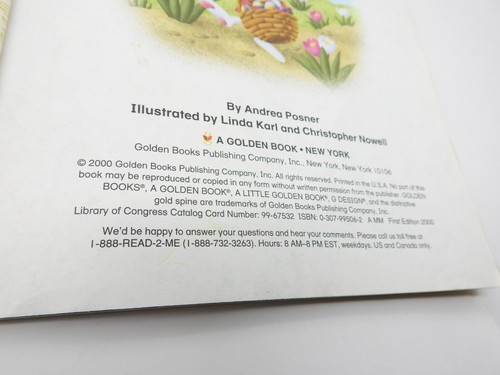 Fox Family Channel LITTLE GOLDEN BOOK PETER COTTONTAIL IS ON HIS WAY 2000 - Picture 9 of 9