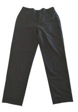 Vintage Ann Taylor High Waisted Straight Leg 100 Wool Olive Green Pants Size 8