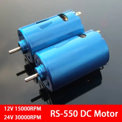 MARKENLOS RS-550 DC Motor DC12V 24V 30000RPM High Speed large Torque DIY RC Car Boat Model