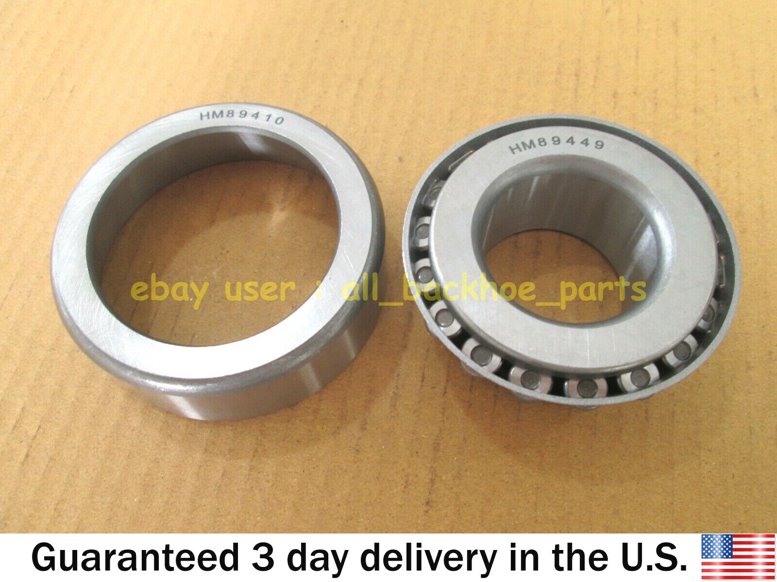 JCB BACKHOE STEERING KNUCKLE TRUNNION BEARING & SEAL 904/06700 907/