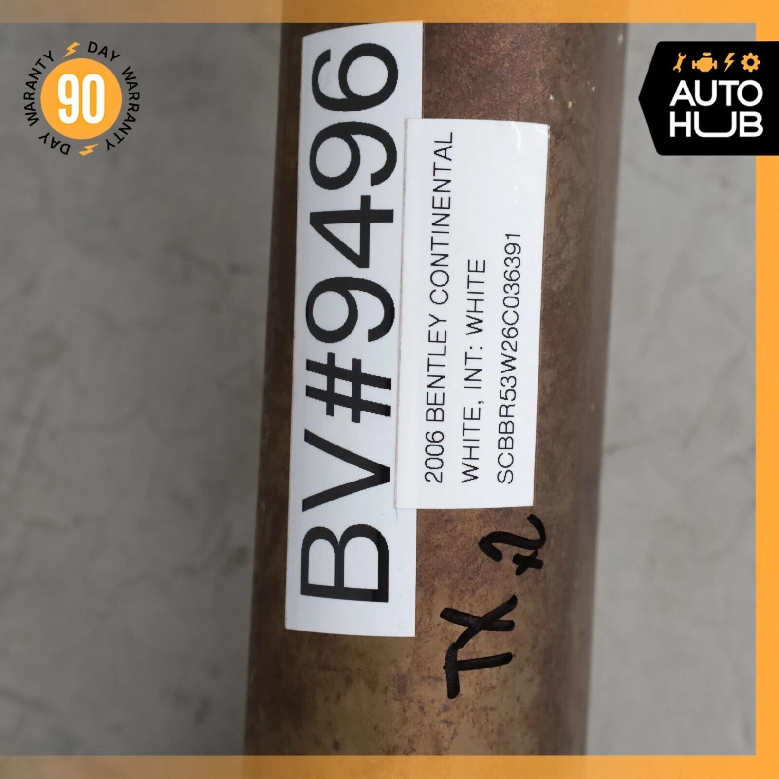 Bentley Continental Flying Spur 6.0L Exhaust Downpipe Left & Right Side Set OEM
