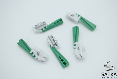 5x Dachleistenklammer für Mercedes W124 W201 W202 C208 Halteklammer Dachleiste
