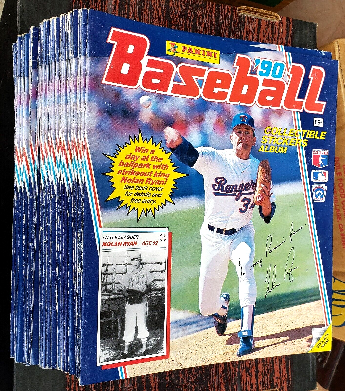 Sealed Box 100 Packs 1990 Panini Stickers Ken Griffey Jr, Baseball Cards & Album - Picture 3 of 24