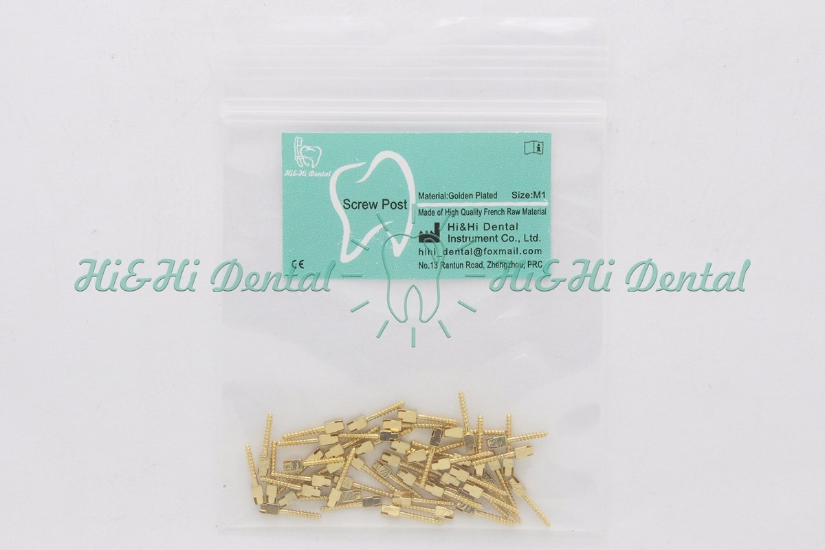 China Gold Plated Dental Screw Post Manufacturers - Cheap Gold