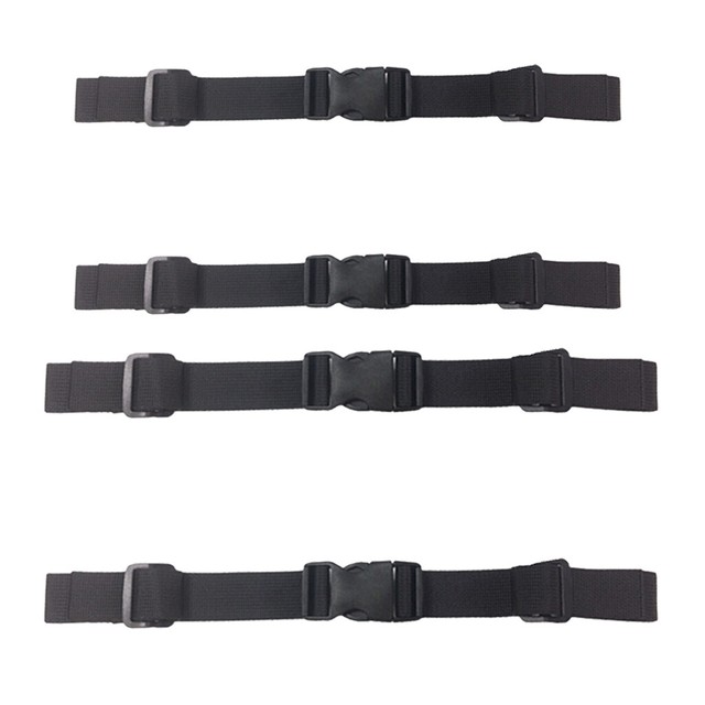 2 PCS Universal Backpack Chest Buckle Clip Belt and Backpack Waist