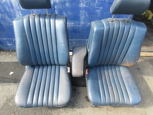 Lederausstattung blau Mercedes-Benz W123 W 123 T-Modell S123 2.Serie