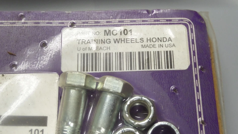 Ruedas de entrenamiento con herrajes NOS MC Enterprises Honda XR50R CRF50 MC101 Foto 3 de 3