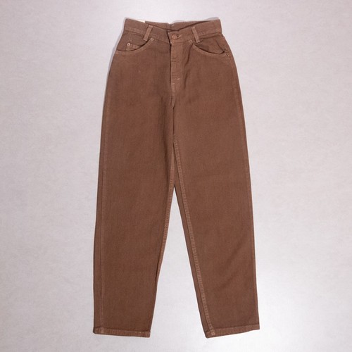 NWT 1997 Levi's Orange Tab 550 Relaxed Fit Girl's Slim Brown Jeans Size 14 NOS - Picture 6 of 11