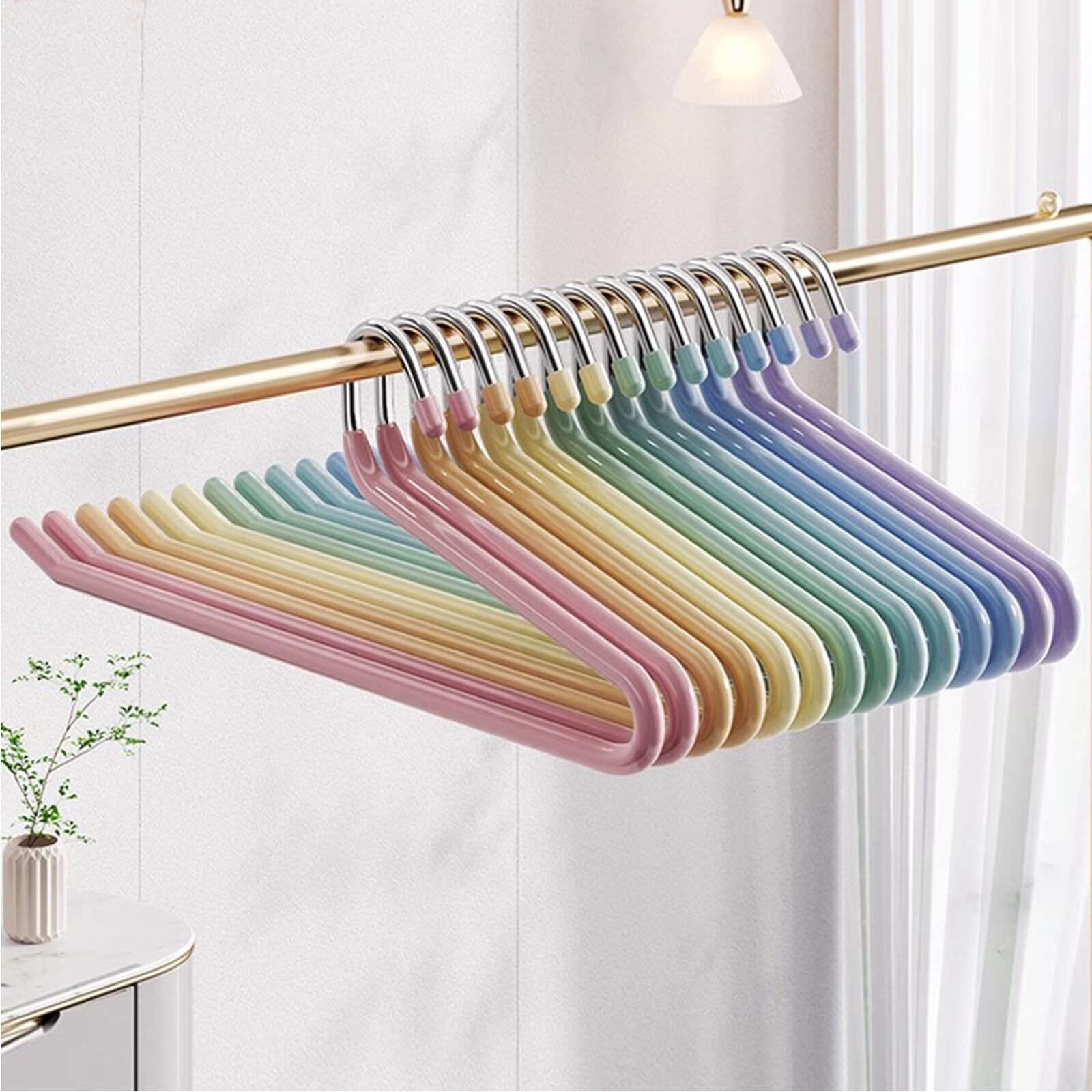 Non-Slip Open-Ended Jean Hangers for Closet – Men & Women-image