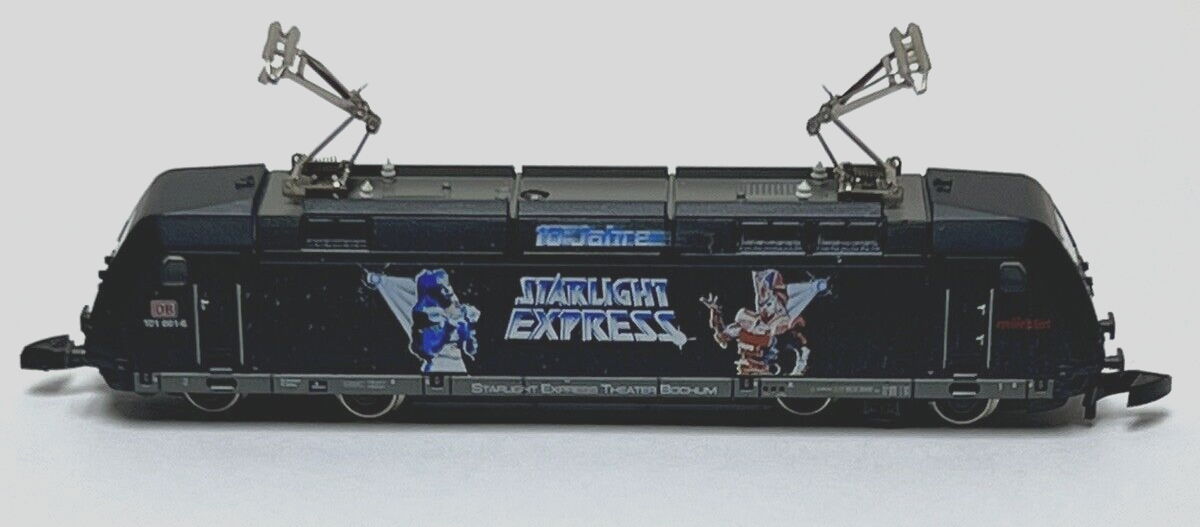 MARKLIN Z MINI CLUB 88682 STARLIGHT EXPRESS ELECTRIC LOCOMOTIVE
