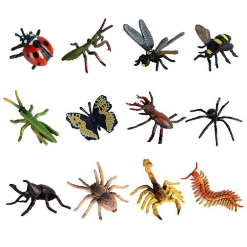 12x Plastic Insect Model Figures Toy Bugs Scorpion Bee Jungle Decor AU STOCK - Picture 5 of 14