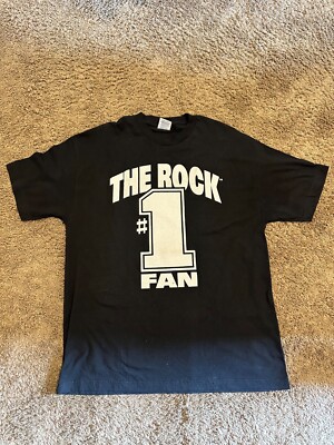 VTG WWF 1990s The RockベースボールシャツサイズXL