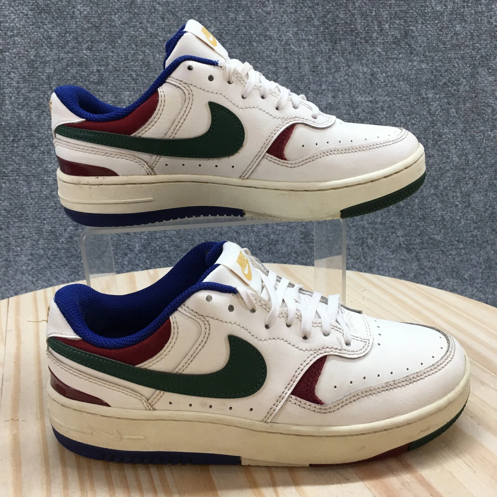 Nike Sneaker Donna 7 Bianco Gamma Force Sail Allacciato Casual Pelle DX9176