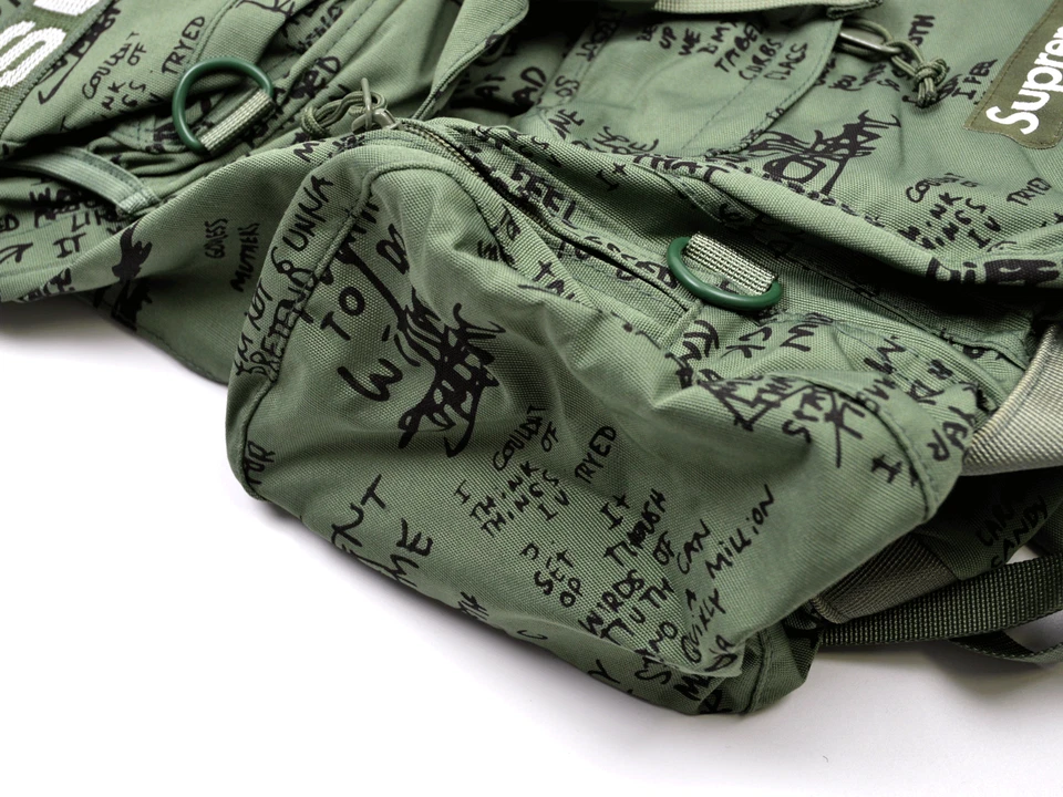 Supreme SS23 Military Field Box Backpack Olive Gonz Green - Bild 3 von 4