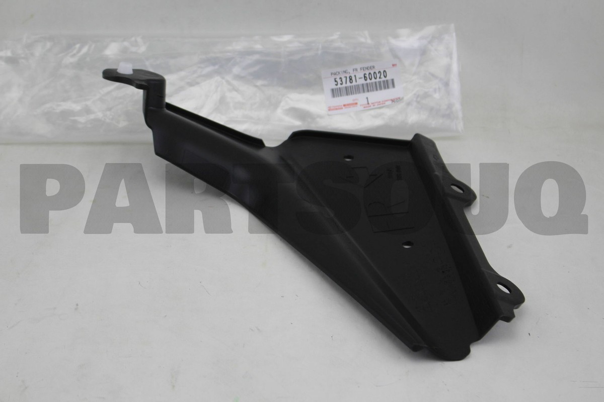 VX 5378160020 Genuine Toyota PACKING, FRONT FENDER APRON TRIM