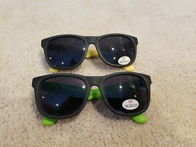 TWO (2) RARE COCA COLA VINTAGE ORIGINAL SUNGLASSES RUBBER FRAMES 