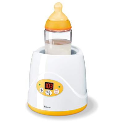 Beurer Baby Bottle & Food Warmer AVENT & NUK Bottles Safety Switch-Off & Cap