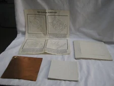 1829 Cub Boy Scouts Copper Punch Metal Art Kit 