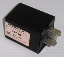 Hamsar 12V Solid State 5 Pin Type B Terminal Turn Signal Flasher Relay 40-136