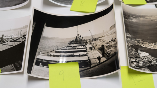 Konsolidierung Kohleschiff Start 1950er Presse Foto Lot Newport News VA Delaware - Bild 15 von 24