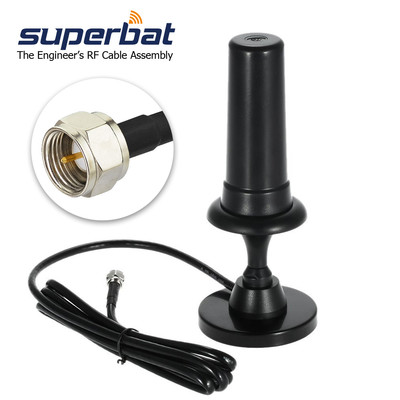 28dBi Digital TV Magnetic Base Antenna for SiliconDust HDHomeRun ATSC HDTV Tuner