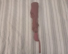 Misty Harbor Automatic Open Folding Rain Umbrella Red