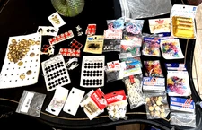 Vintage  Packages Westrim, Pearl Crafts  Etc  Mix Lot of Items hb3